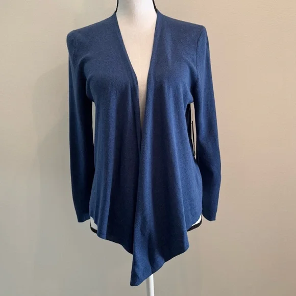 Nic+Zoe NEW 4- Way Open Waterfall Cardigan Size Petite Medium - Picture 14 of 15